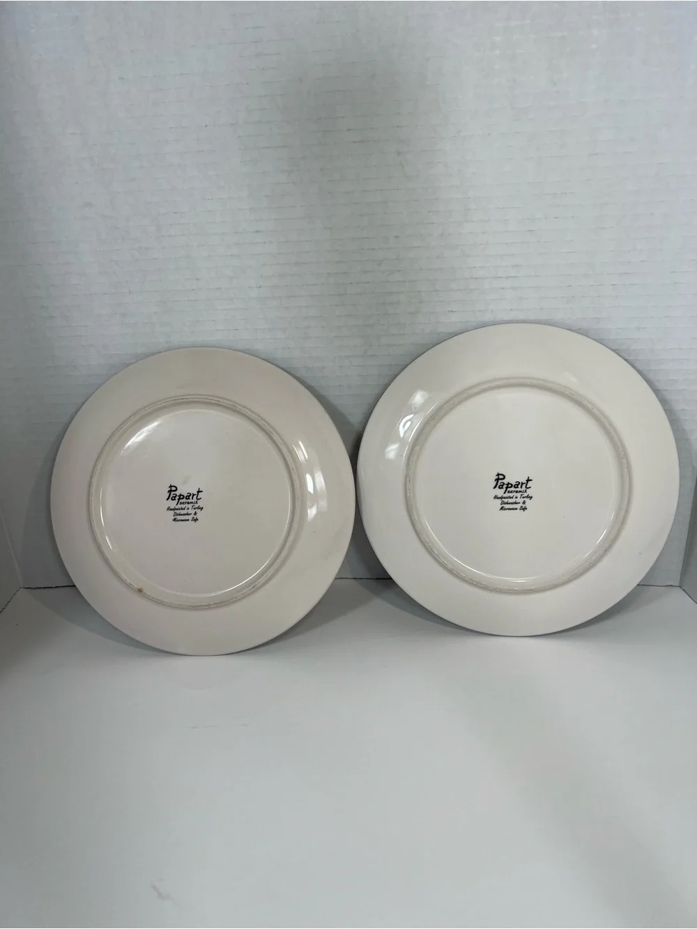 Papart Seramik Hand Painted Lemon Salad Plates Set of 2 Turkey 8”